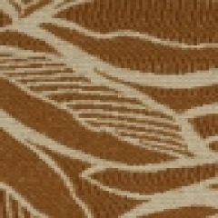 Robert Allen Leaf Gathering Praline 166285 Indoor Upholstery Fabric