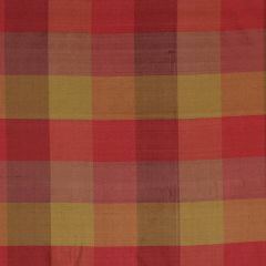 Robert Allen Seeing Squares Pomegranate Color Library Collection Indoor Upholstery Fabric