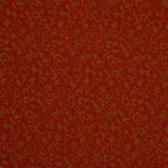 Robert Allen Contract Floral Grace Vintage Red Indoor Upholstery Fabric