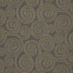 Robert Allen Contract Leaf Spirals Bayberry Indoor Upholstery Fabric