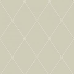 Cole and Son Large Georgian Rope Trellis Olive 100-13065 Archive Anthology Collection Wall Covering