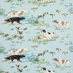 F Schumacher Pointers Sky 175161 Flight Of Fancy Collection Indoor Upholstery Fabric