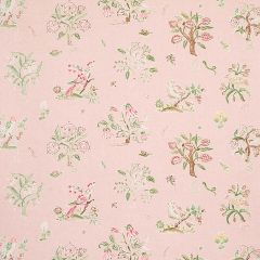 F Schumacher Magical Menagerie Blush 176754 Flight Of Fancy Collection Indoor Upholstery Fabric