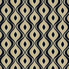 Robert Allen Contract Cass Black Tie Indoor Upholstery Fabric
