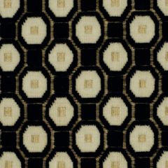 Robert Allen Contract Begin Again Black Tie Indoor Upholstery Fabric