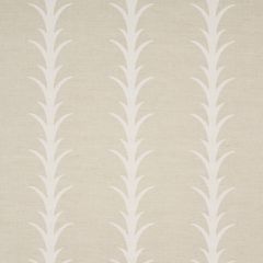 F Schumacher Acanthus Stripe Natural 177636 Moon River Collection Indoor Upholstery Fabric