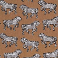 F Schumacher Faubourg Brown 178012 Club Cavalier Collection Indoor Upholstery Fabric