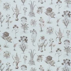 F Schumacher Cabot Botanical Sky 178750 Schumacher Classics Collection Indoor Upholstery Fabric