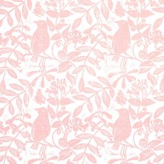 F Schumacher Bird & Bee Pink 179210 by Molly Mahon Indoor Upholstery Fabric