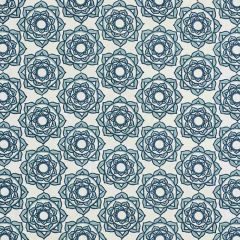 F Schumacher Rose Blue 179290 by Molly Mahon Indoor Upholstery Fabric