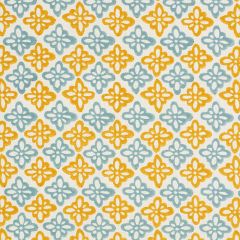 F Schumacher Pattee Turmeric 179303 by Molly Mahon Indoor Upholstery Fabric