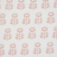 F Schumacher Rosenborg Hand Print Pink 179401 Scandinavian Modern Collection Indoor Upholstery Fabric