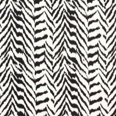 F Schumacher Quincy Hand Print Black 179410 Happy Together Collection Indoor Upholstery Fabric