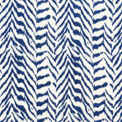 F Schumacher Quincy Hand Print Blue 179412 Happy Together Collection Indoor Upholstery Fabric