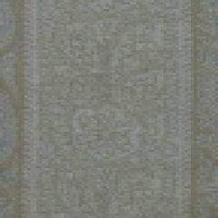 F Schumacher Abelino Blue & Brown 179581 Copacabana Collection Indoor Upholstery Fabric