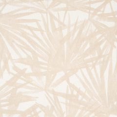 F Schumacher Sunlit Palm Linen Sand 179603 Natura Collection Indoor Upholstery Fabric