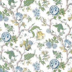 F Schumacher Josephine Blue 179652 Schumacher Classics Collection Indoor Upholstery Fabric