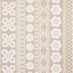 F Schumacher Mrs. Howell Natural 179870 by Mary McDonald Copacabana Collection Indoor Upholstery Fabric