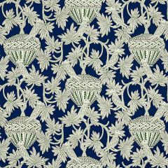 F Schumacher Santarem Navy 179940 Mystique Collection Indoor Upholstery Fabric