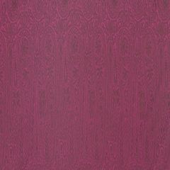 Robert Allen Contract Satin Paisley-Rhubarb 231821 Decor Upholstery Fabric