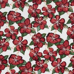 F Schumacher Fabienne Red 180260 by Victor Glemaud Indoor Upholstery Fabric