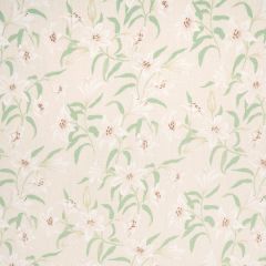 F Schumacher Scattered Lilies Cream 180300 by Miles Redd Indoor Upholstery Fabric