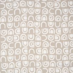 F Schumacher Threshold Printed Linen Ginger 180420 by Hadiya Williams Indoor Upholstery Fabric