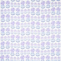 F Schumacher Anjuna Floral Linen Print Lilac 180482 Bohemia Collection Indoor Upholstery Fabric