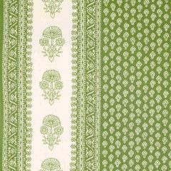 F Schumacher Hyacinth  Leaf Green 180731 by Mark D. Sikes Upholstery Fabric