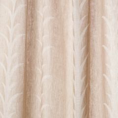 F Schumacher Acanthus Stripe Sheer Taupe 180800 by Celerie Kemble Essentials: Sheers and Casements Collection Drapery Fabric
