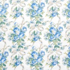 F Schumacher Queenies Floral Chintz Porcelain 180810 New Old Fashioned Collection Indoor Upholstery Fabric