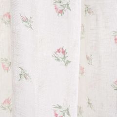 F Schumacher Margie Floral Sheer Rose 180830 New Old Fashioned Collection Drapery Fabric