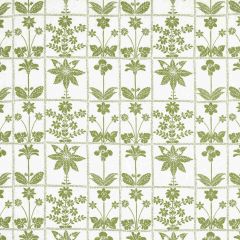 F Schumacher Georgia Wildflowers Leaf 180890 Folly Cove Collection Indoor Upholstery Fabric