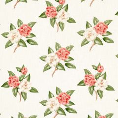 F Schumacher Casablanca Floral  Coral 180911 Swing Time Indoor/Outdoor Collection Upholstery Fabric