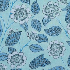 F Schumacher Kava Cay  Blues 181001 Isola Indoor/Outdoor Collection Upholstery Fabric