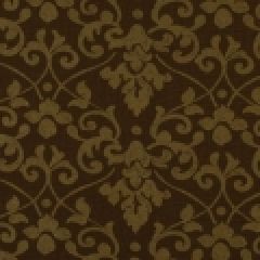 Robert Allen Lisbon Damask Sepia 181480 Indoor Upholstery Fabric