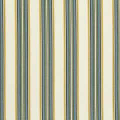 Robert Allen Villa Stripe Sunblue 181737 Indoor Upholstery Fabric