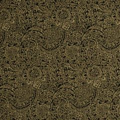 Robert Allen Flower Petals Caviar 184753 Indoor Upholstery Fabric