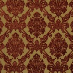 Robert Allen Royal Damask Saffron 185328 Indoor Upholstery Fabric