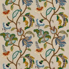 Mulberry Home Maxton Teal FD787-R122 Modern Country II Collection Multipurpose Fabric