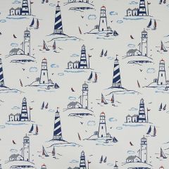 Clarke and Clarke Lowestoft Marine F1189-01 Land And Sea Collection by Studio G for C&C Multipurpose Fabric