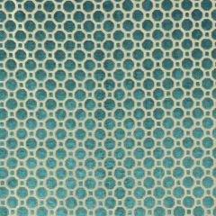 Robert Allen Velvet Geo Turquoise Home Upholstery Collection Indoor Upholstery Fabric