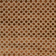 Robert Allen Velvet Geo Copper Home Upholstery Collection Indoor Upholstery Fabric