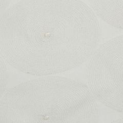 Robert Allen Halo Embroider Ivory 195708 Shade Store Collection Multipurpose Fabric