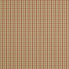 Robert Allen Party Plaid Crimson Essentials Multi Purpose Collection Indoor Upholstery Fabric