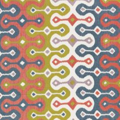 F Schumacher Darya Ikat Caravan 174830 by Martyn Lawrence Bullard Indoor Upholstery Fabric