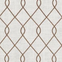 Duralee Rico Brown 73023-10 Barton Embroideries Collection Multipurpose Fabric