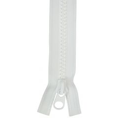 YKK Vislon #10 Zipper 48 inch - White