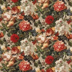 Mulberry Home Floral Pompadour Spice FD301-T30 Modern Country I Collection Multipurpose Fabric