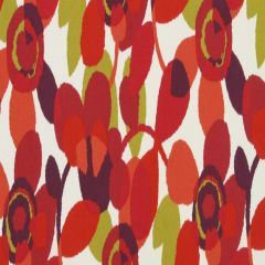 Robert Allen Abstract Flora Poppy 232946 Crypton Home Collection Multipurpose Fabric